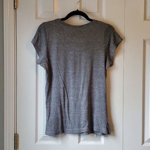 Seattle Mariners 5th & Ocean Grey Blue Logo Tshirt - Picture 2 of 6